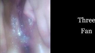 Hannah horn takes hardcore fucking with fingering leading to multiple creampies filled with cum and piss