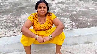 indian girl bent over taking big cock doggystyle hardcore fucking in homemade ass pounding session with dirty talk