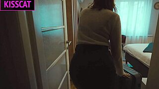 Step son dreams of undressing step mom for sex and she allows rough fucking in shared bed