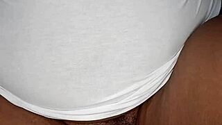 I love masturbating as a bbw mom while my hubby is out feeling so wet