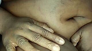 I love masturbating as a bbw mom while my hubby is out feeling so wet