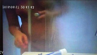 German Wife Cums Hard In Shower On Hidden Cam!