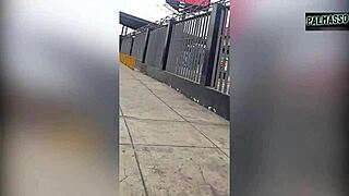 I feel so desperate finding my neighbor's unfaithful whore on the street