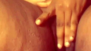 hey check out this bbw blonde masturbating with her big tits until she cums hard