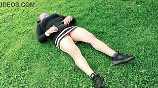 Colombian Latina Exhibicionista Cuñada Puta Takes Me To Park For Recording Tangas And Concha In Part1 Full On Red