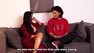 My step sons friend learns from me what no one else teaches - Lina Henao & Jordy Fabian