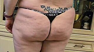 candid sandra returns from retirement as bbw amateur milf for hard blowjob and cumshot action