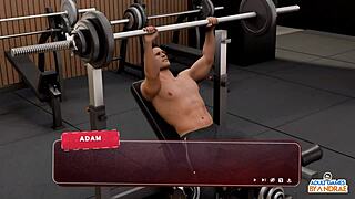 ep2 flirty emma works out in gym with yoga moves - sex coach hot yoga