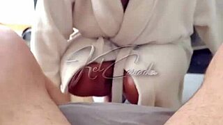 Brazilian Milf Sucks Cock Eagerly Until Cum Fills Mouth In Exhibitionist Scene