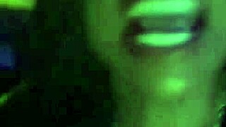 Carmen Hayes Reveals Her Massive Ebony Boobs While Dancing And Stripping In The Night Club With Ripped Clothes