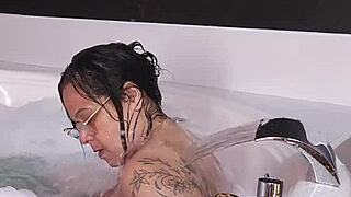 Hot Latina Stepmom In Jacuzzi With Young Student