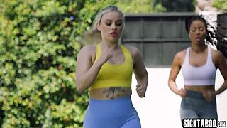 Sicktaboo com - milf lumi ray sharing her sex toy with friends big ass black kira noir and anna claire clouds and three babes enjoyed guys big dick