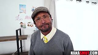 Having a casual threesome hangout with my step granny and step grandpa