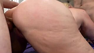 huge ass step mom lila lovely gets threesome banged by step son in ffm setup