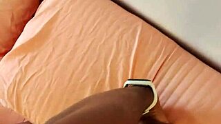 Stepson Catches Stepmom Masturbating Fucks Her And Cums On Ass In Bedroom Pov