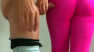 Colombian milf stepsister rides big cock outdoors for creampie in homemade cowgirl and doggystyle