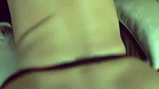 Slut Mom Sucks Big Cock in Fishnets Lingerie