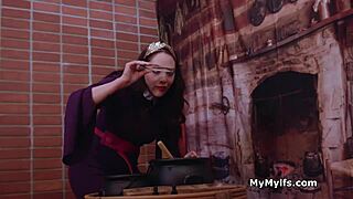 Prince Free Using Pussies In Fantasy Land With Milf And Teen In Cosplay 3some!