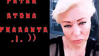 Watch AIMEE HOT MILF - My Chubby Mature BITCH Tests New LOVENSE by Riding Her CUNT on a Big DILDO!