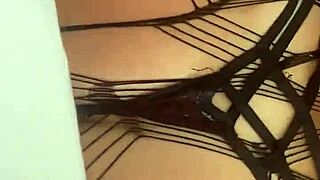 adventures of milfycalla ep 5 with helpful neighbour in pantyhose and lingerie