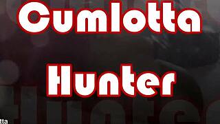 Cumlotta Hunter, the bbw nun, TAKES cum in mouth during NAUGHTY communion cosplay with swallow action.