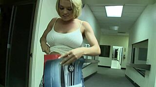 Big Tits Hot Mom in Fishnets and Lingerie Takes Big Black Cock for Anal Doggystyle and Gaping Handjob