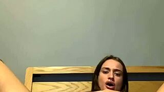 Slutty Goth Teen Loves Fucking Her Tight Ass Until She Cums Hard