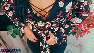 want to see this petite milf riding cock for cash in public outdoor creampie action?