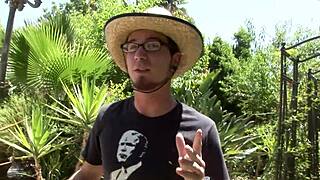 Threesome With Big Tits Mom In Fishnets And Heels - Anal Fingering, Deepthroat, Doggystyle Fucking?