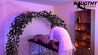 Horny Milf Masturbates Fantasizing About Her Skilled Masseuse's Touch