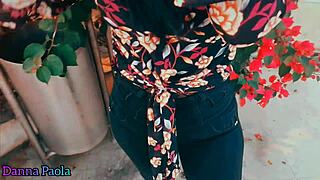 want to see this petite milf riding cock for cash in public outdoor creampie action?