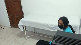 slutty ebony nurses seduce a patient into sex at the hospital in this homemade episode one