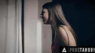 Why did creepy teacher catfish naive student Gia Derza on dating app for kinky rough sex?