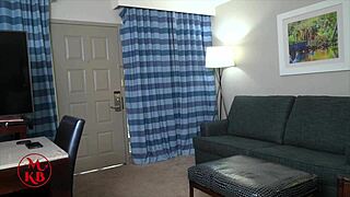 Police Officer Kora Bell Serves Warrant to Scott Trainor with Handcuffs and Rough Fucking!