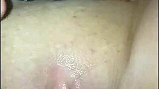 Fingering My Stepsisters Shaved Pussy in Close Up Pov While She Moans as Amateur Bbw Milf