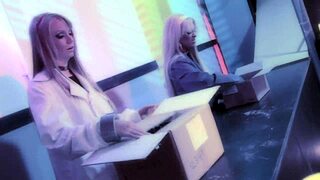 alexis silver and friends share lingerie blowjobs with big cock fucking sessions