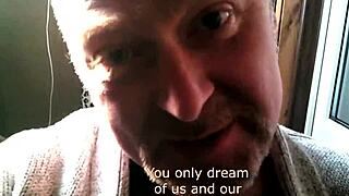 Wife as webmodel dances lap dance in cowgirl and doggystyle riding with deepthroat and blonde boobs close up