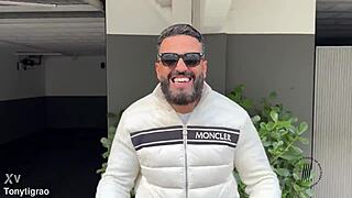 trailer shows brazilian milf bent over for big cock blowjob