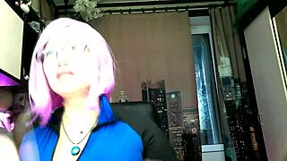 Blonde Slutwife Aimee Poses in Dirty Costumes for Young and Mature Viewers in Private Interview