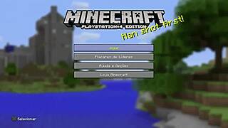 Guilhermeoss lets play minecraft ps4 - parte 1 - guia do fracasso