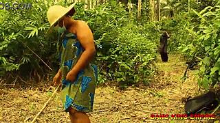 african big tits wife gets fucked doggystyle by hardcore pornstar with big black cock in voyeur ebony action