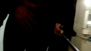 Husband in dress arouses wife for double-headed dildo anal doggystyle creampie action