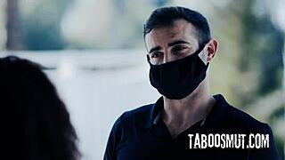 cheating ebony milf starts secret sex affair with curly-haired delivery boy in hardcore reality encounter