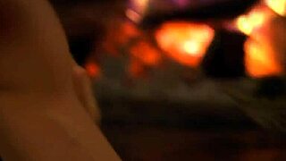 Brunette Couple Engages in Fingering Hardcore Massage with Licking Masturbation