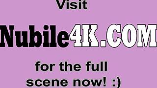 young blonde halle von learns how to suck dick with help from milf j-of-head in 3some blowjob group pov