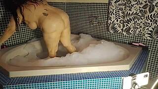 oh man, that blonde's fleshy pussy tasted amazing, but then she begged me to fuck her hard right away.