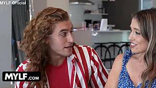 Stepsons college countdown features stepmoms bold foursome promise for unforgettable cock memories