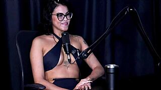 Blonde brazilian milf in lingerie faces wild public humiliation and fetish casting interview outdoors