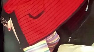 woman pegs guy in female panties with strap-on until she ejaculates untouched