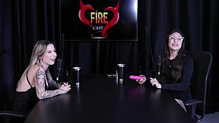 Check out the naughty interview full of dirtiness with Melina Khalifa in Porn Cast Brazil part 4